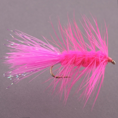Hot Wooly – Pink – Little Fort Fly and Tackle